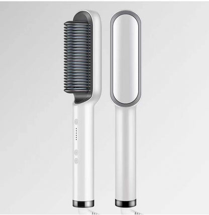 New 2 in 1 hair straightener, heated comb