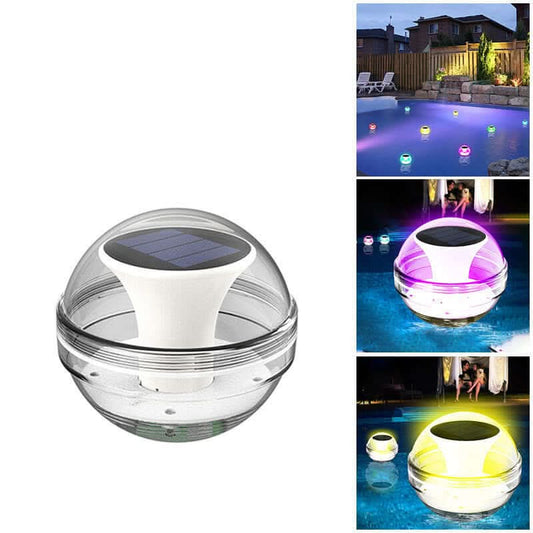 Floating solar lights