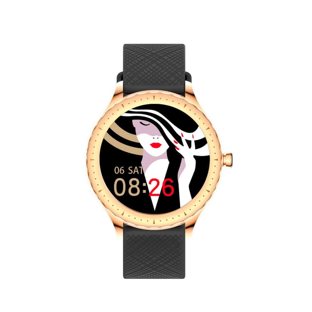 Women's Round Dial Multi-Function Smartwatch