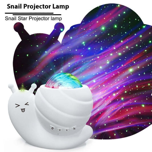 Lampe Projecteur Ciel Étoilé Escargot