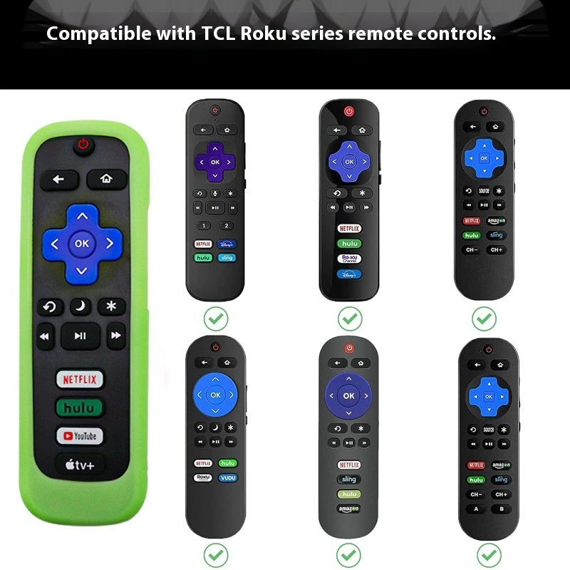 Étui de protection en silicone lumineux pour télécommande – rangement pratique et design durable