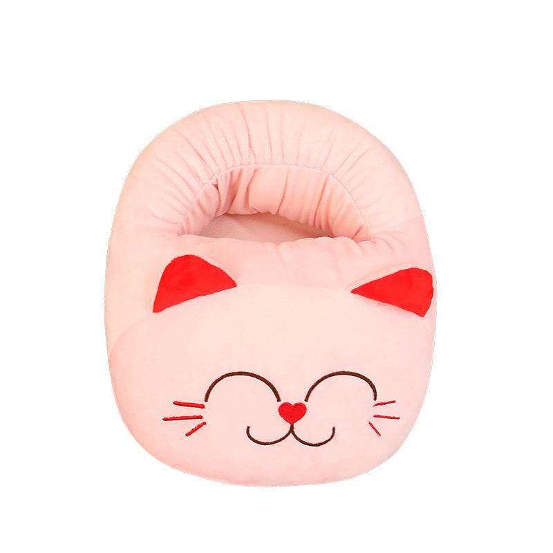 Chaussons chauffants électriques dinosaure – réglage de minuterie, design cartoon, USB, chaleur douce