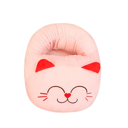 Chaussons chauffants électriques dinosaure – réglage de minuterie, design cartoon, USB, chaleur douce