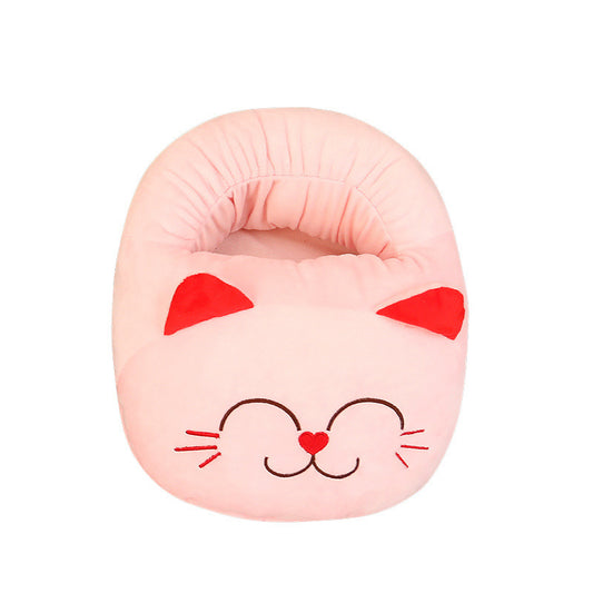 Chaussons chauffants électriques dinosaure – réglage de minuterie, design cartoon, USB, chaleur douce