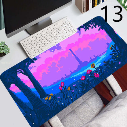 Tapis de Bureau Galaxy Pastel