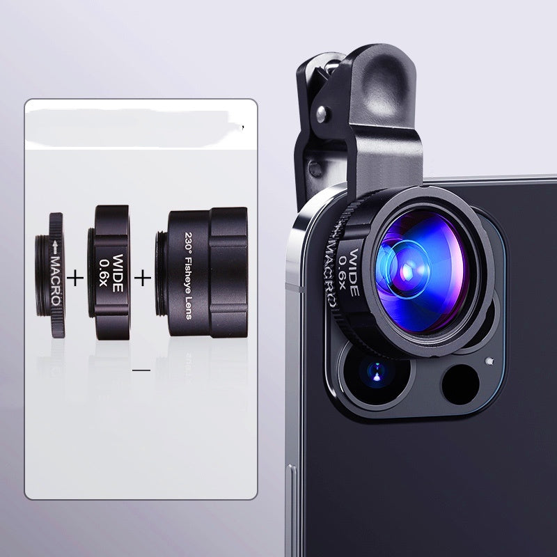 Objectif externe 6K – macro HD et super grand angle niveau SLR pour smartphone
