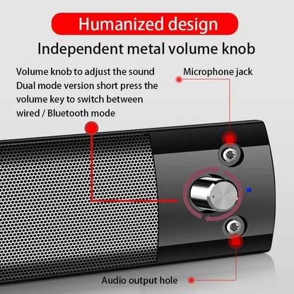 Mini haut-parleur avec subwoofer Les Visionnaires