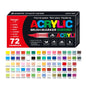 Soft tip liquid acrylic marker