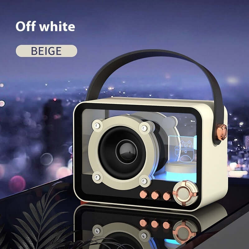 Enceinte Bluetooth en Verre