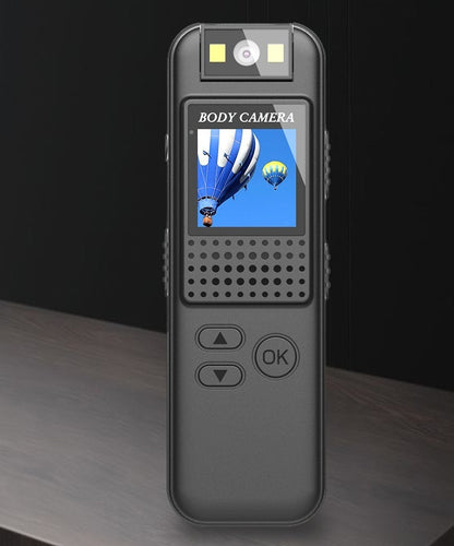 Caméra sportive HD – enregistreur magnétique portable avec écran et Wi-Fi