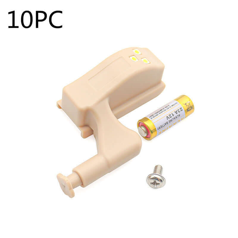 Lot de 10 Lumières LED pour Charnières de Placard