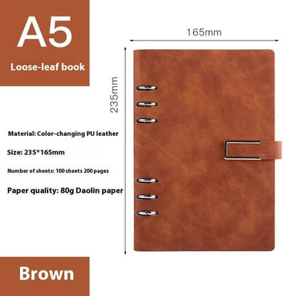 A5 loose-leaf notebook