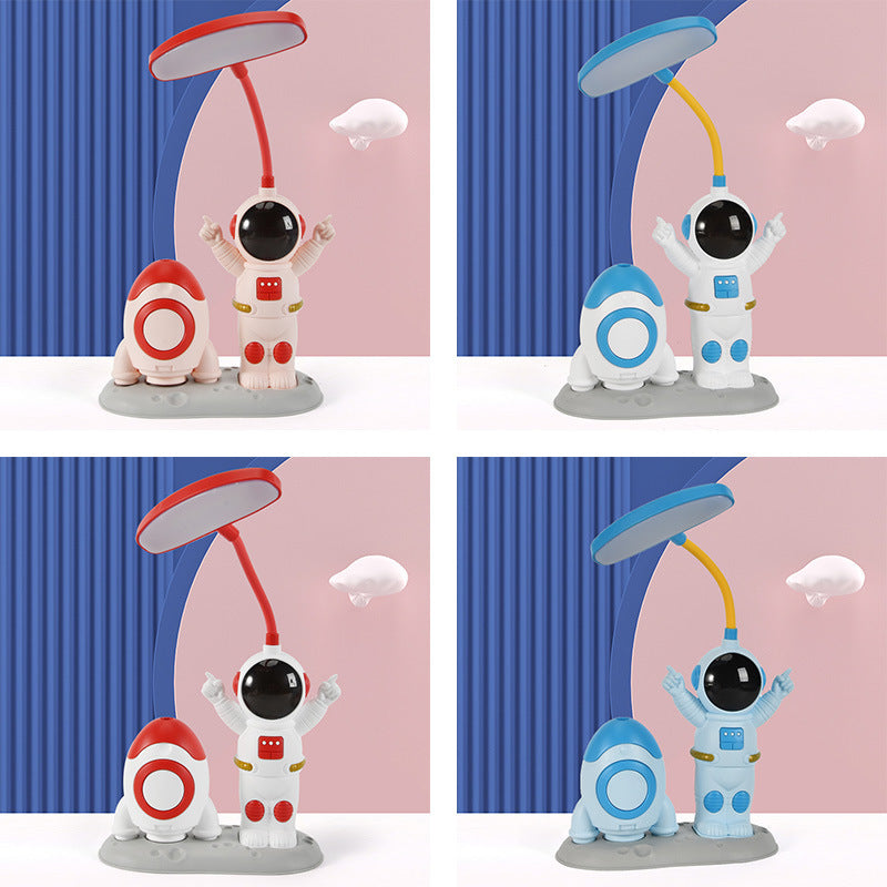 Lampe de bureau pliable et rechargeable - cartoon-