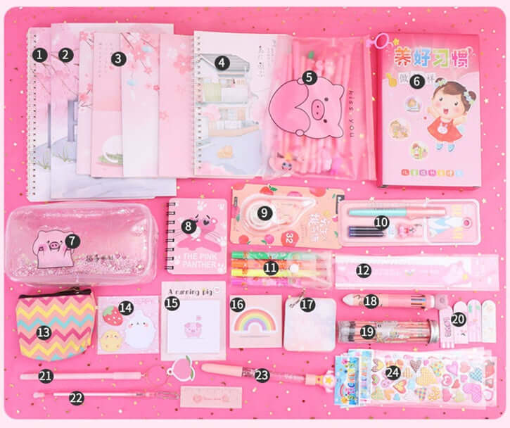 Collection Rentrée Scolaire “Girl Heart”