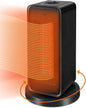 Chauffage vertical oscillant – 1200W, bouton mécanique, lumière intégrée, 3 vitesses
