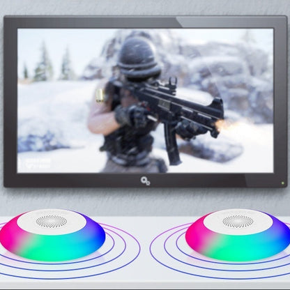 Enceinte Bluetooth flottante étanche – lumière LED colorée, IPX7, son stéréo 5W