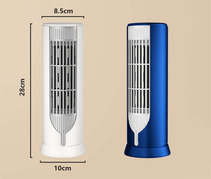 Chauffage portable double ventilateur – Silencieux, rapide, idéal pour bureau et maison
