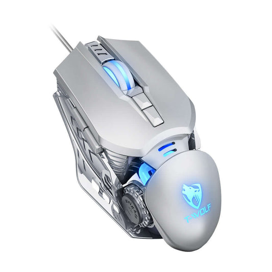 Souris de jeu mécanique lestée Macro E-sports