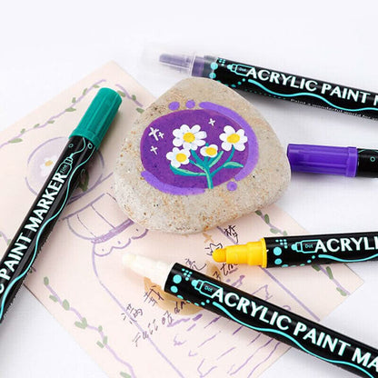 Set of 26 acrylic paint markers