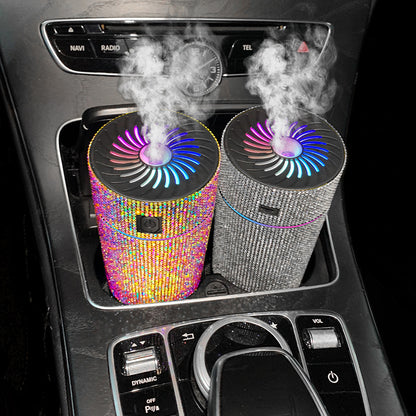 Humidificateur Purificateur d’Air pour Voiture – Compact et Élégant