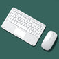 Souris sans fil silencieuse avec clavier tactile
