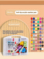Ensemble de Marqueurs Acryliques à Tête Souple