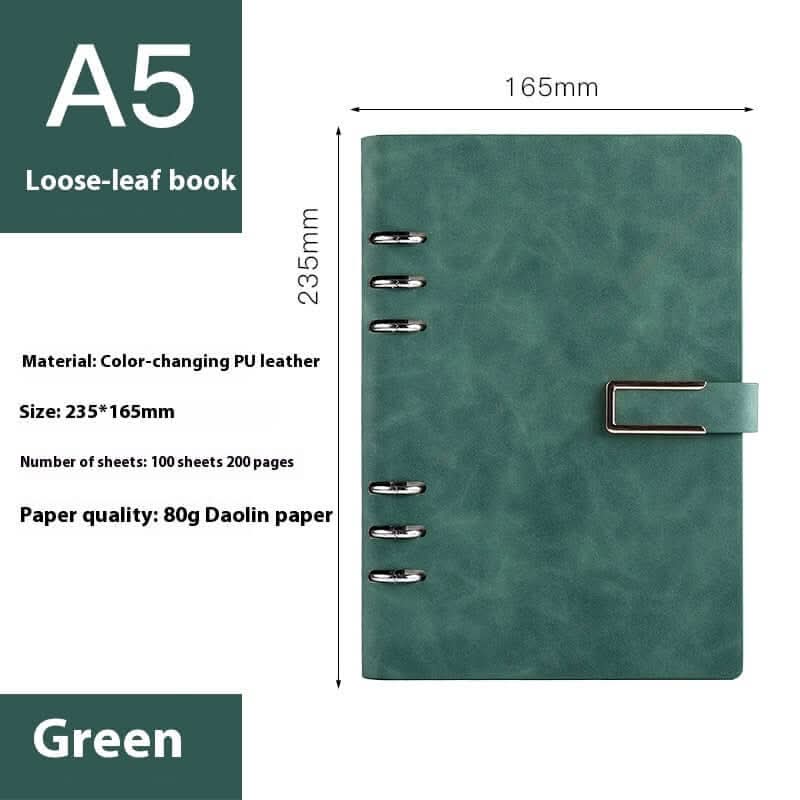 A5 loose-leaf notebook