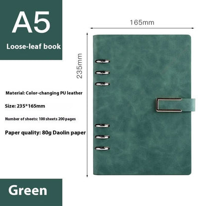 A5 loose-leaf notebook