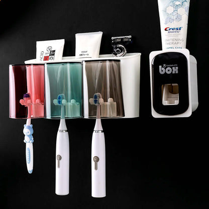 Porte-brosse à dents mural sans perçage