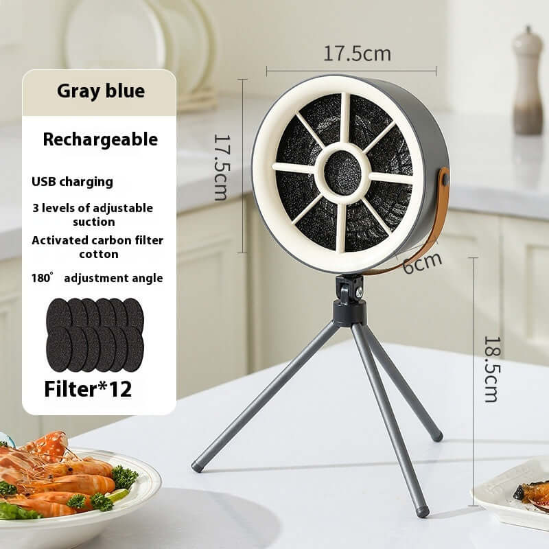 Hotte de Cuisine Portable à Grande Puissance