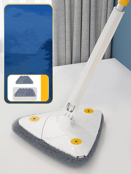 Balai de nettoyage plafond et mur – Microfibre, manuel, ultra absorbant