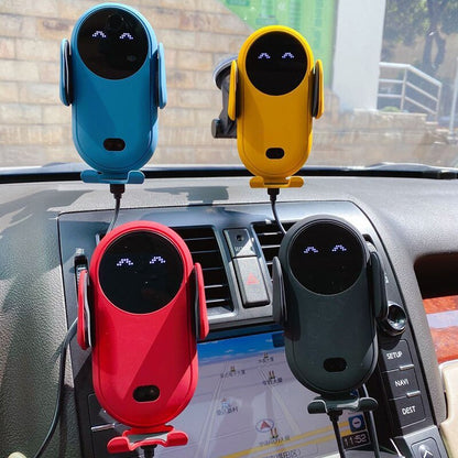 Support Téléphone Voiture avec Chargeur Sans Fil