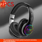 Wireless Sports Bluetooth Headphone Head-mounted Metal Stereo E-sports Low Latency
