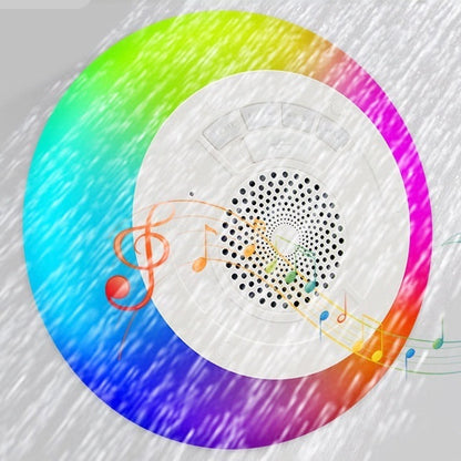 Enceinte Bluetooth flottante étanche – lumière LED colorée, IPX7, son stéréo 5W