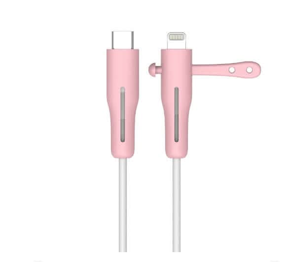 Cache câble en silicone anti-casse – Protection durable pour câble de charge