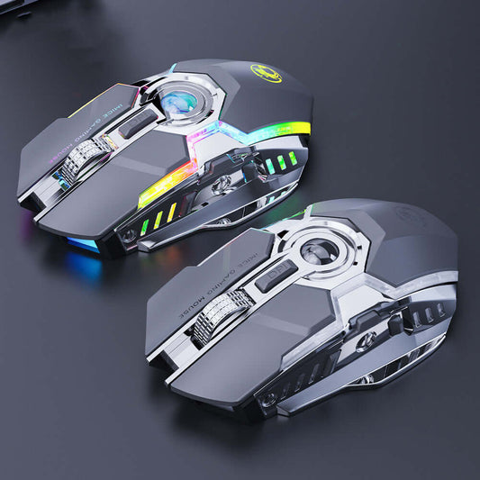 Souris Gaming Sans Fil RGB – Modèle Horse Racing