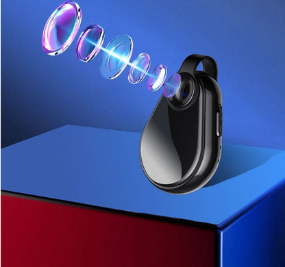 Stylo caméra mini – enregistrement vidéo/audio synchronisé, mémoire extensible