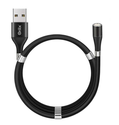 Magnetic charging cable, mobile phone