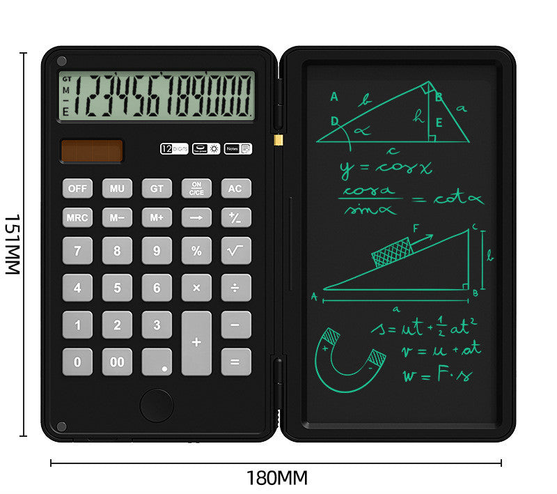 Calculatrice de bureau portable - Écran 12 chiffres