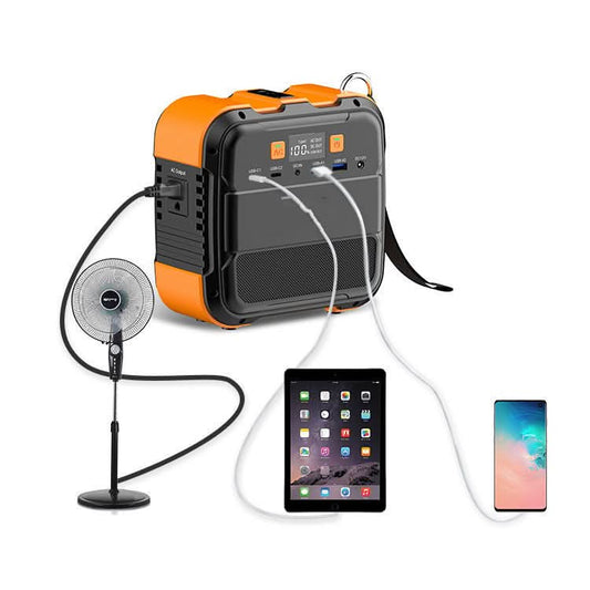 Station d’énergie portable 220V – batterie haute capacité, recharge multi-appareils, usage extérieur