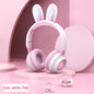 Casque sans fil lumineux avec oreilles de lapin