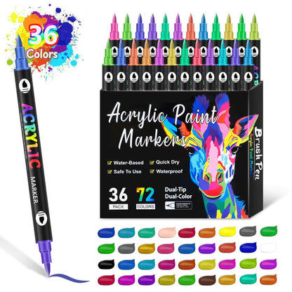 Dual Tip Acrylic Marker