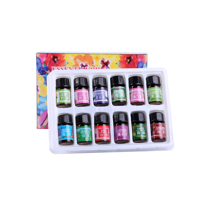 Pack de 12 Huiles Essentielles Aromathérapie