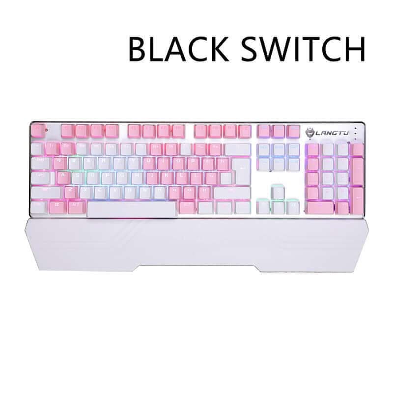 Clavier et souris mécaniques de jeu Langtu