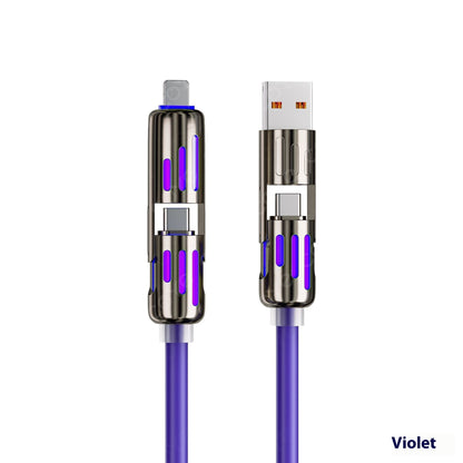 Câble de données multifonction 4-en-1 – 240 W, charge rapide