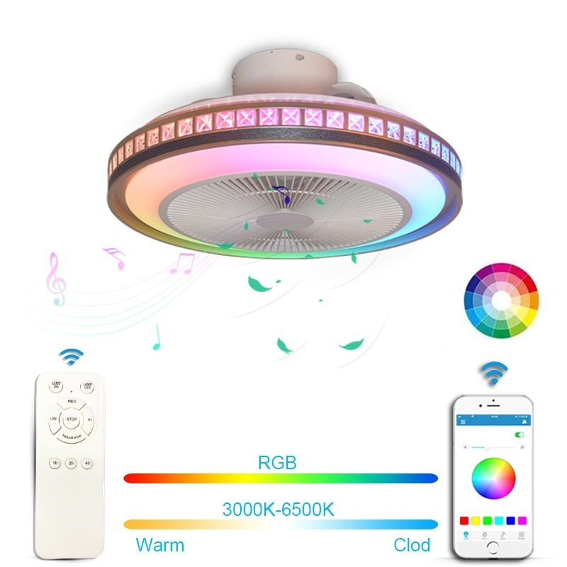 Ventilateur Plafonnier Intelligent LED