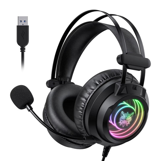 Casque gaming surround infini – écouteurs sans fil pour ordinateur portable