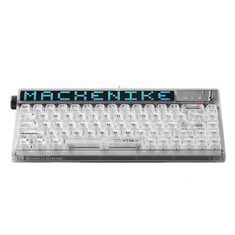 ❄️ Clavier Mécanique Transparent Ice