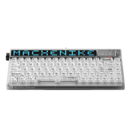 ❄️ Clavier Mécanique Transparent Ice