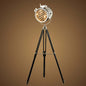 Lampadaire de scène style industriel trépied